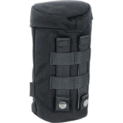 Tasmanian Tiger Bottle Holder 1L Black Compact Rugged Pouch For Outdoor And Tactical Enthusiasts by Tasmanian Tiger