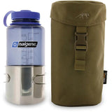 Tasmanian Tiger Bottle Holder 1L OD TT-7637-331 Rugged Insulated Cordura Bottle Carrier For Outdoor Enthusiasts by Tasmanian Tiger