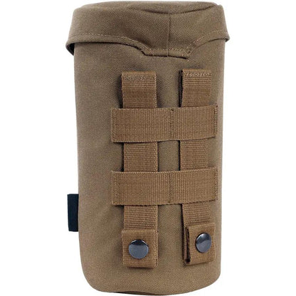 Tasmanian Tiger Bottle Holder 1L Coyote Rugged Quick Release Lid For Outdoor Pros And Active Enthusiasts by Tasmanian Tiger