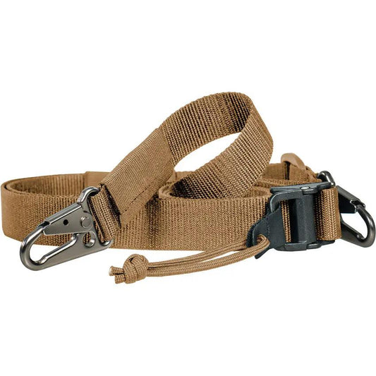 Tasmanian Tiger Gun Sling TT-7666-346 Coyote Brown Rugged Adjustable for Quick Safe Deployment for Shooters by Tasmanian Tiger