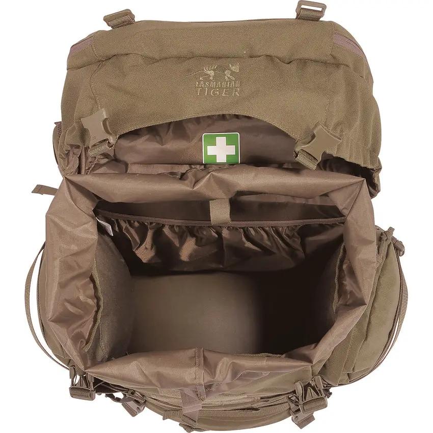 Tasmanian Tiger Raid Pack MKIII Coyote 52L Versatile Hiking Backpack With V2 Plus System For Outdoor Explorers by Tasmanian Tiger