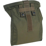 Tasmanian Tiger Dump Pouch MOLLE Ready OD 420D Nylon Compact Tactical Accessory For Military Law Enforcement by Tasmanian Tiger