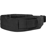 Tasmanian Tiger Warrior Belt Medium Black Tactical Belt With Detachable Inner Cordura And Molle Slots For Operators by Tasmanian Tiger