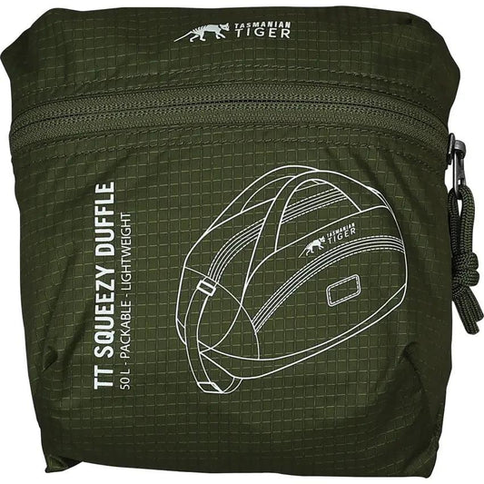 Tasmanian Tiger Squeezy Duffle Front Zip Durable Outdoor by Tasmanian Tiger