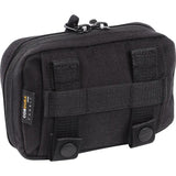 Tasmanian Tiger Admin Pouch Black TT 7832 040 Rugged MOLLE Organizer With Flashlight Loop For Tactical Professionals by Tasmanian Tiger