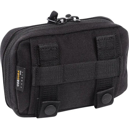 Tasmanian Tiger Admin Pouch Black TT 7832 040 Rugged MOLLE Organizer With Flashlight Loop For Tactical Professionals by Tasmanian Tiger
