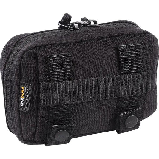 Tasmanian Tiger Admin Pouch Black TT 7832 040 Rugged MOLLE Organizer With Flashlight Loop For Tactical Professionals by Tasmanian Tiger