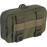 Tasmanian Tiger Admin Pouch OD Green With MOLLE Three-Loop Card And Document Organizer For Tactical Pros by Tasmanian Tiger
