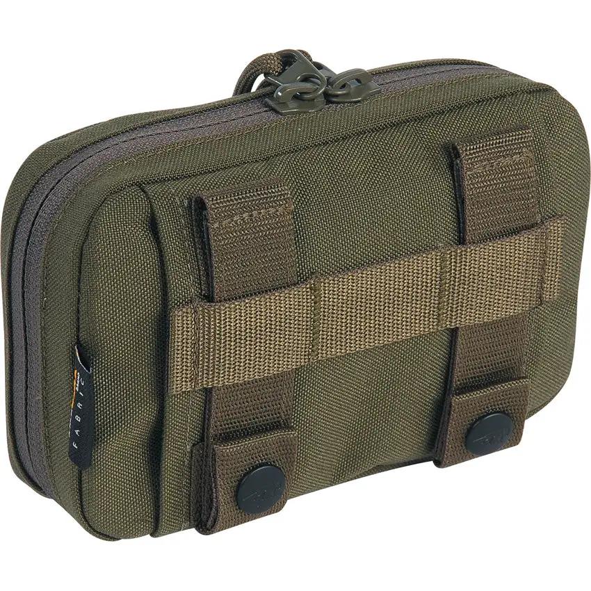 Tasmanian Tiger Admin Pouch OD Green With MOLLE Three-Loop Card And Document Organizer For Tactical Pros by Tasmanian Tiger