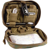 Tasmanian Tiger Admin Pouch Multicam TT7833394 Slim Rugged Organizer For Field Professionals by Tasmanian Tiger