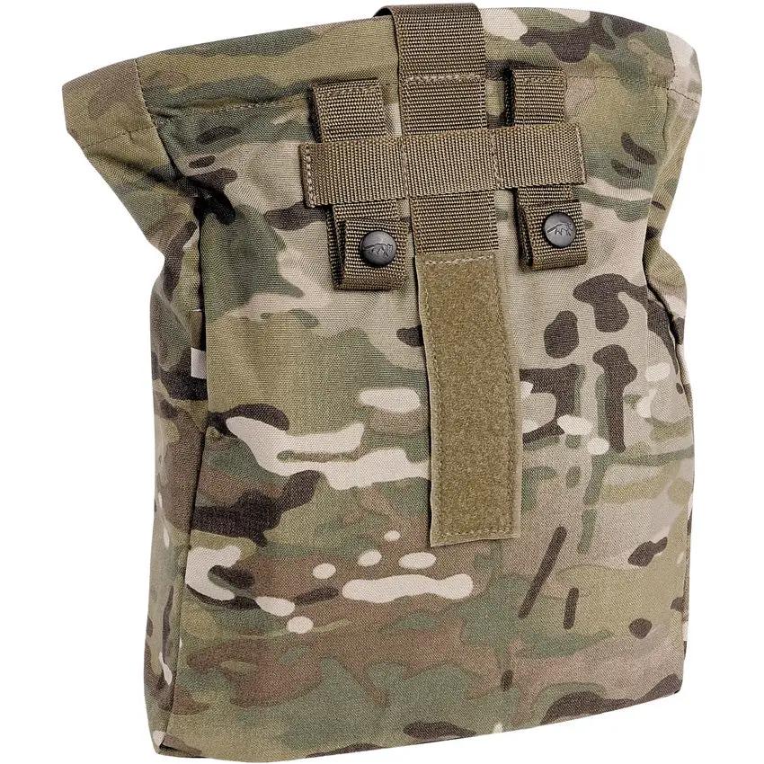 Tasmanian Tiger Dump Pouch Multicam MOLLE Ready For Range Days Patrols Durable 500D Nylon by Tasmanian Tiger