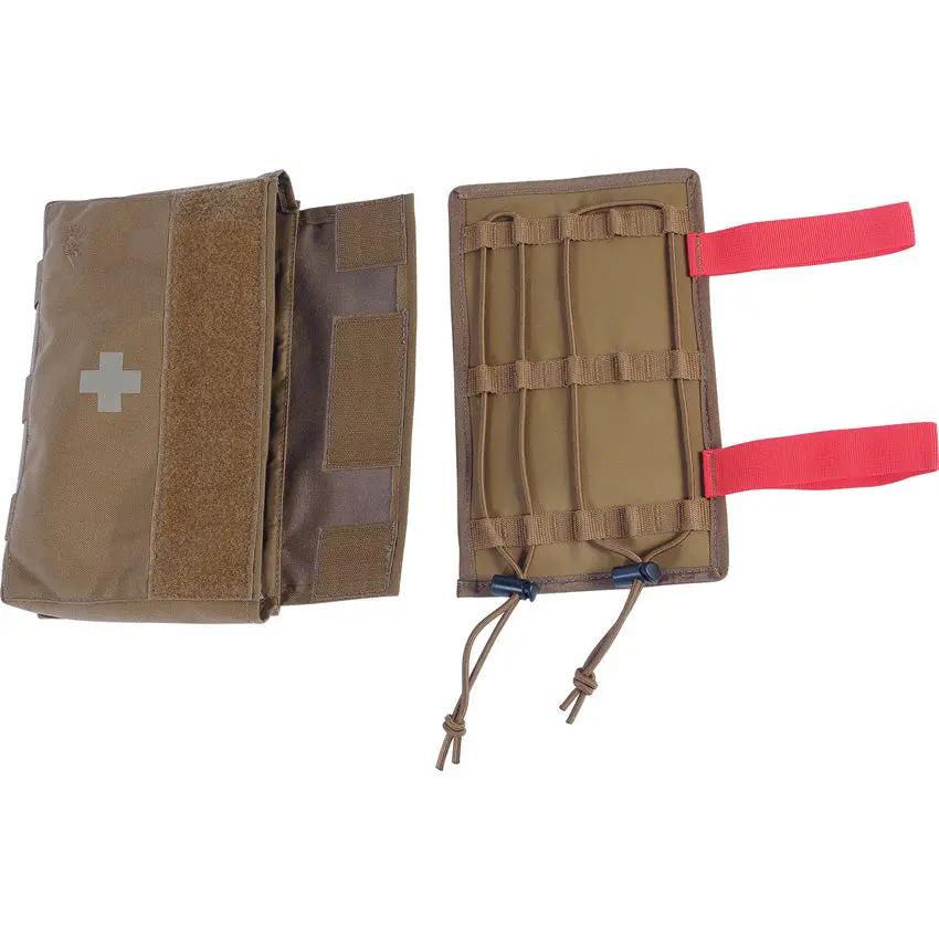 Tasmanian Tiger IFAK Pouch Tan Rapid-Access Medical Pouch MOLLE Ready for First Responders and Operators by Tasmanian Tiger