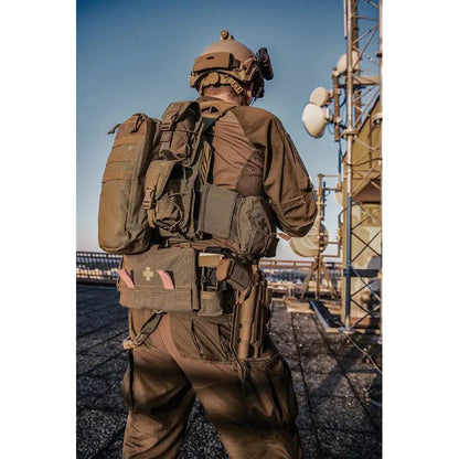 Tasmanian Tiger IFAK Pouch Tan Rapid-Access Medical Pouch MOLLE Ready for First Responders and Operators by Tasmanian Tiger
