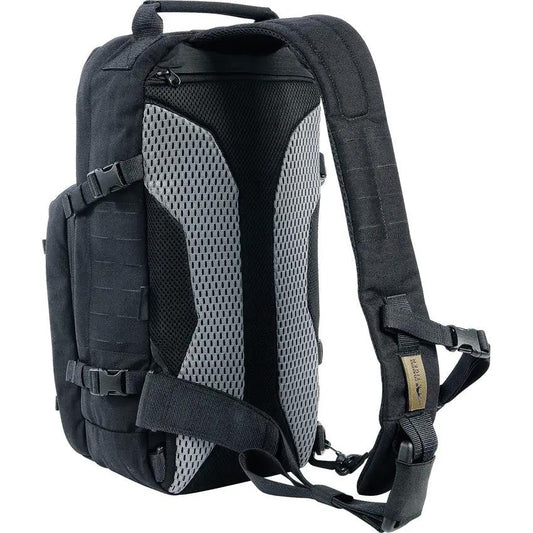 Tasmanian Tiger Tac Sling Pack 12 Black 12L Hydration Compatible Durable Gun Compartment For Tactical Operators by Tasmanian Tiger