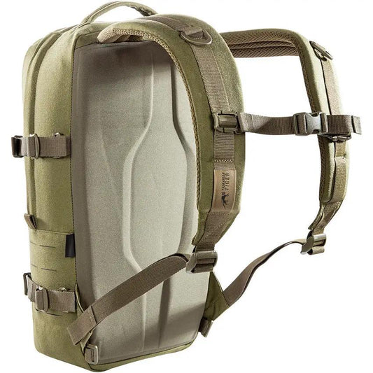 Tasmanian Tiger Modular Daypack Olive 18L ThermoMold Carry System Padded Laptop Comp Hydration Ready Tactical Enthusiasts by Tasmanian Tiger
