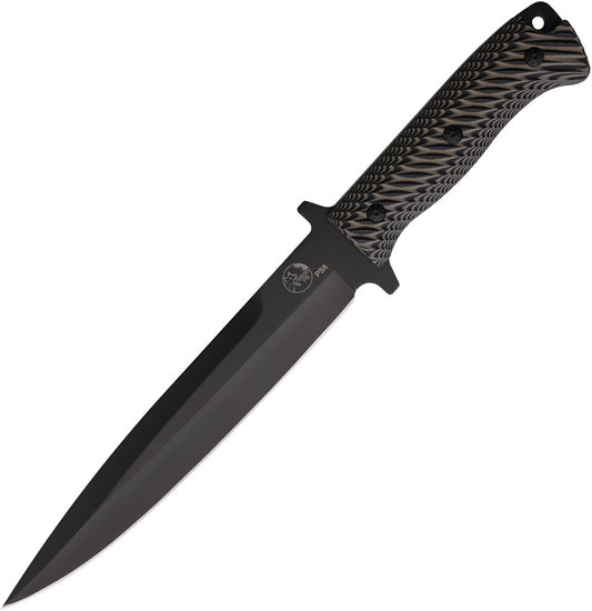 Tassie Tiger Knives P8 Pig Sticker Gray TTKBP8 by Tassie Tiger Knives