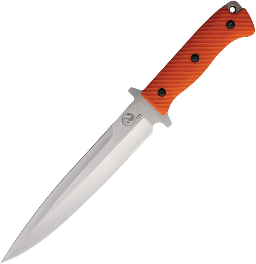 Tassie Tiger Knives P8 Pig Sticker Orange TTKOP8 by Tassie Tiger Knives