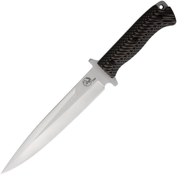 Tassie Tiger Knives P8 Pig Sticker Black TTKP8 by Tassie Tiger Knives