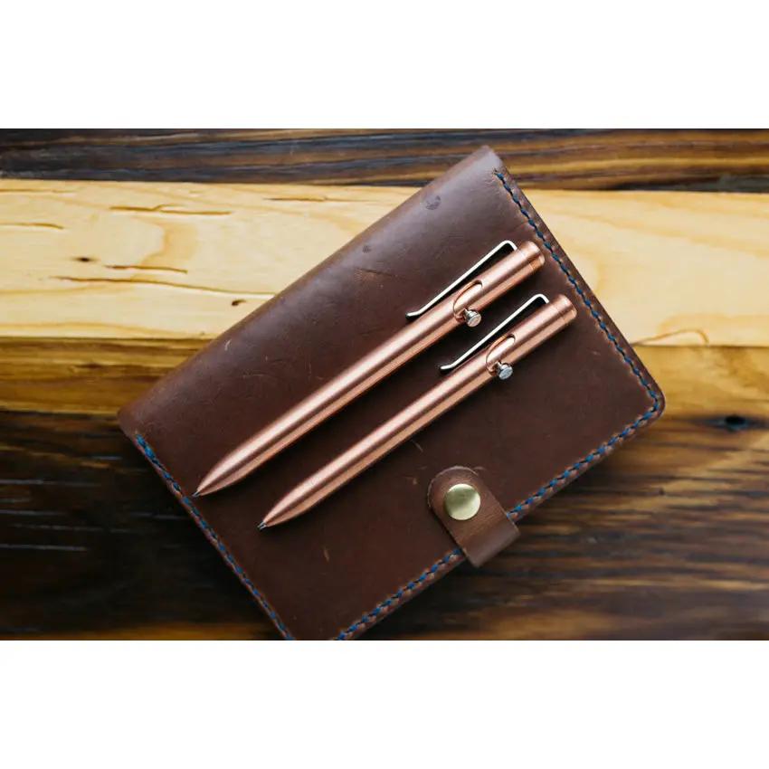 Tactile Turn Bolt Action Pen Standard Copper - Durable Copper Construction With Pilot G2 0.7mm Refill by Tactile Turn