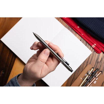 Tactile Turn Bolt Action Pencil - Titanium Construction With 0.5mm Or 0.7mm Lead And Extra Lead by Tactile Turn