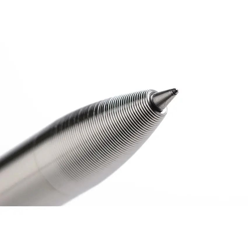 Tactile Turn Side Click Pen Titanium Construction - Unique Side Click Mechanism With Pilot G2 Refills by Tactile Turn
