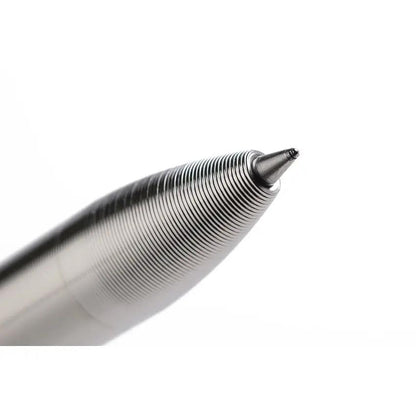 Tactile Turn Side Click Pen Titanium Construction - Unique Side Click Mechanism With Pilot G2 Refills by Tactile Turn