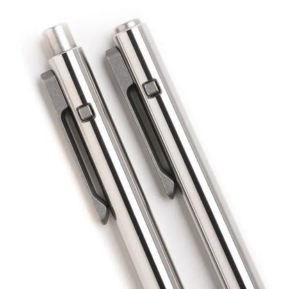 Tactile Turn Side Click Pen Titanium Construction - Unique Side Click Mechanism With Pilot G2 Refills by Tactile Turn