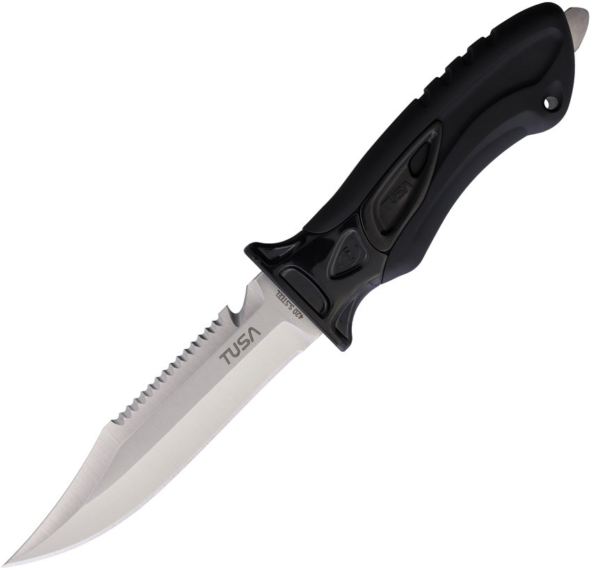 TUSA X-Pert II Dive Knife Black FK-910-BK by TUSA