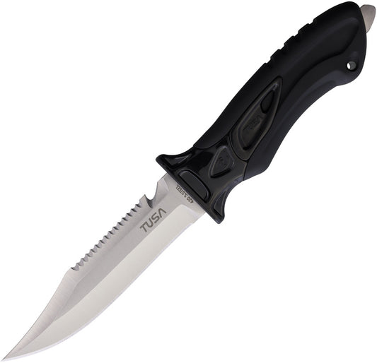 TUSA X-Pert II Dive Knife Black FK-910-BK by TUSA