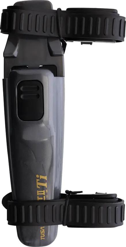 TUSA X-Pert II Dive Knife Ti FK-940TI-MS - Titanium Sawback Blade With Extended Tang And Belt Cutter by TUSA