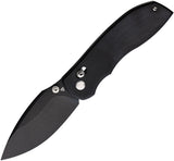 Tuya Knife Big Belly Crossbar Lock Black T1714-A by Tuya Knife