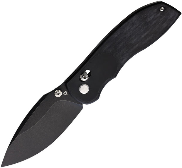 Tuya Knife Big Belly Crossbar Lock Black T1714-A by Tuya Knife