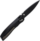 Tuya Knife Big Belly Crossbar Lock - Black 154CM Blade, G10 Handle, Thumb Stud, Pocket Clip by Tuya Knife