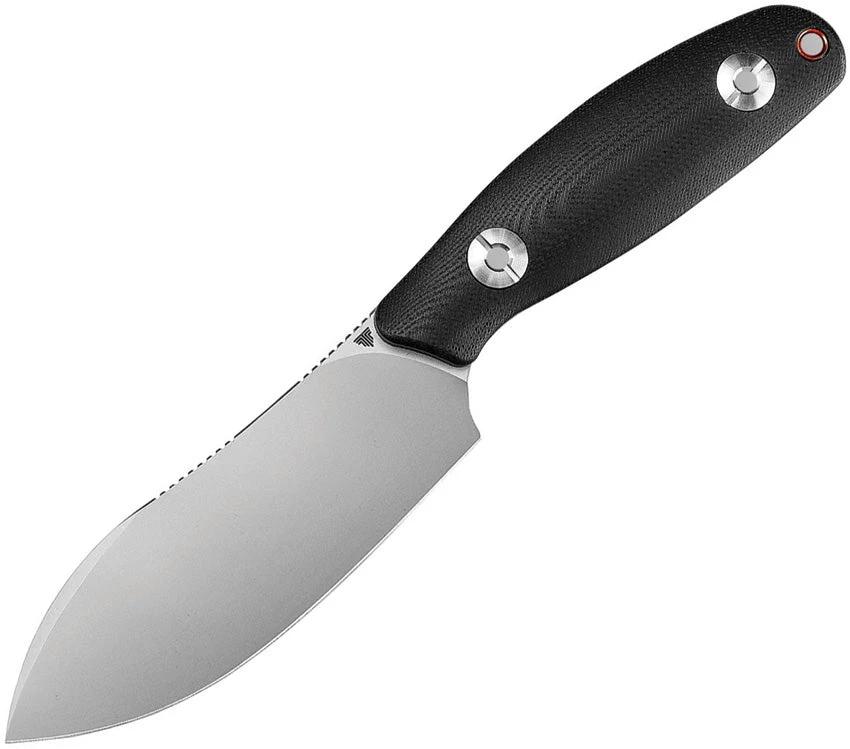 TRIVISA Aubergine Fixed Blade Black JM05-BG-14 by TRIVISA