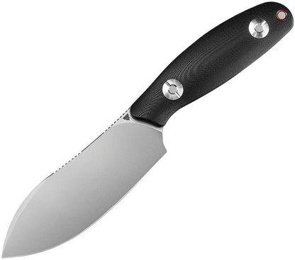 TRIVISA Aubergine Fixed Blade Black JM05-BG-14 by TRIVISA