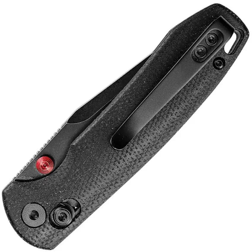 Trivisa Butterfly Crossbar Lock Black JM06 BM 14 - Compact Everyday Carry Folding Knife by TRIVISA
