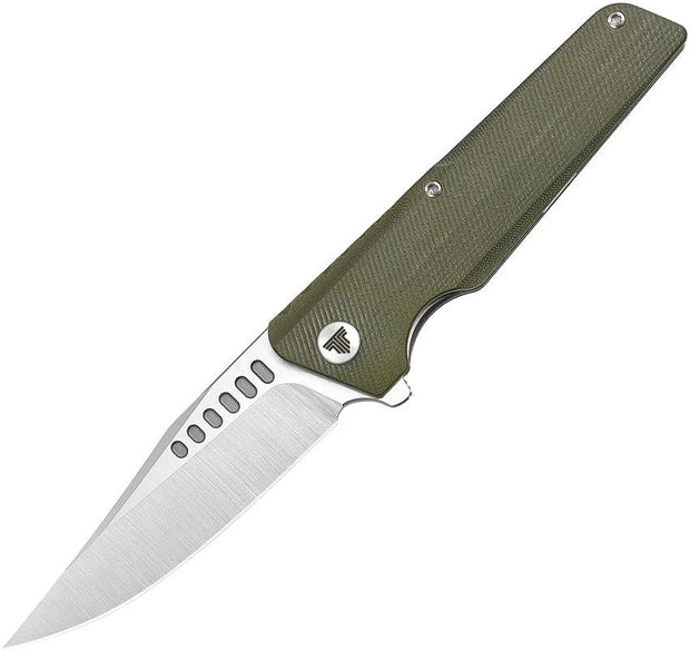 TRIVISA Orion Linerlock Green TY01-G-DG by TRIVISA