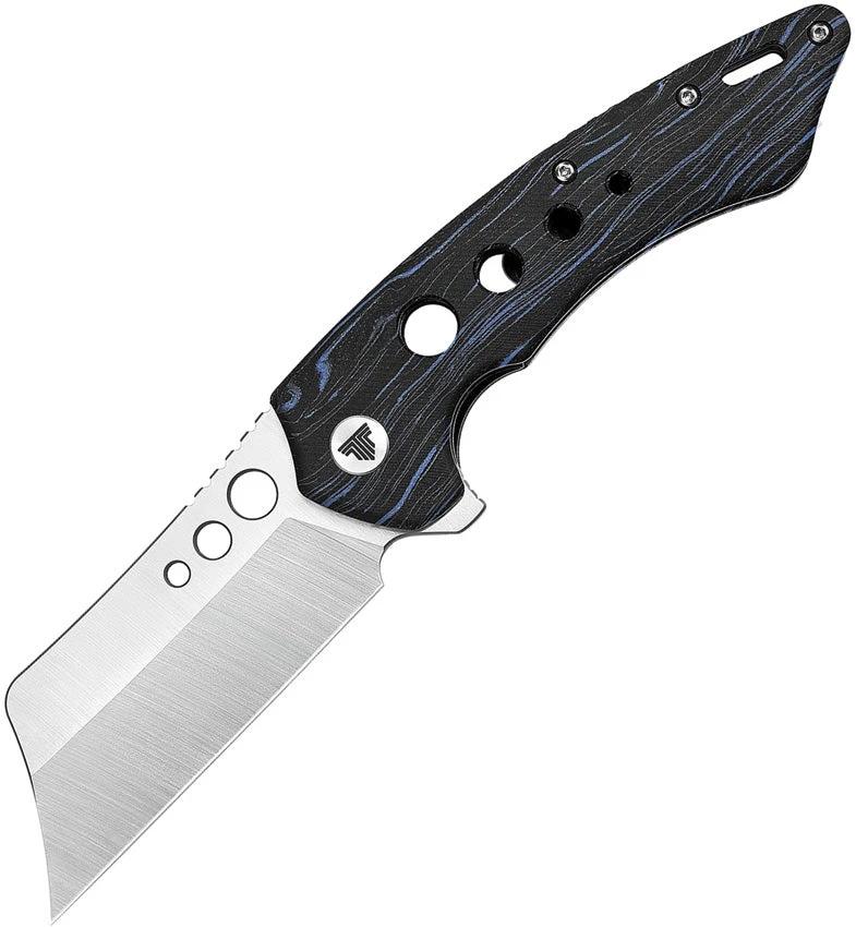 TRIVISA Mensae Linerlock Black/Blue TY04-BB-154G by TRIVISA