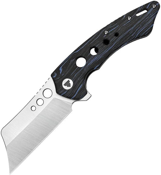 TRIVISA Mensae Linerlock Black/Blue TY04-BB-154G by TRIVISA