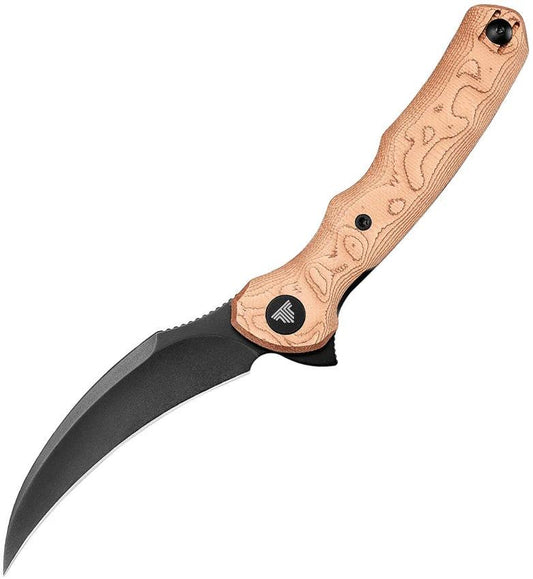 TRIVISA Lacerta Linerlock Copper Foil TY19-CU-14 by TRIVISA