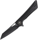 TRIVISA Monoceros-04 Linerlock Black TY25-BM-14 by TRIVISA