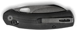 Trivisa Lamb Crossbar Lock Knife - Black Stonewash Bohler N690 Blade, G10 Handle by TRIVISA