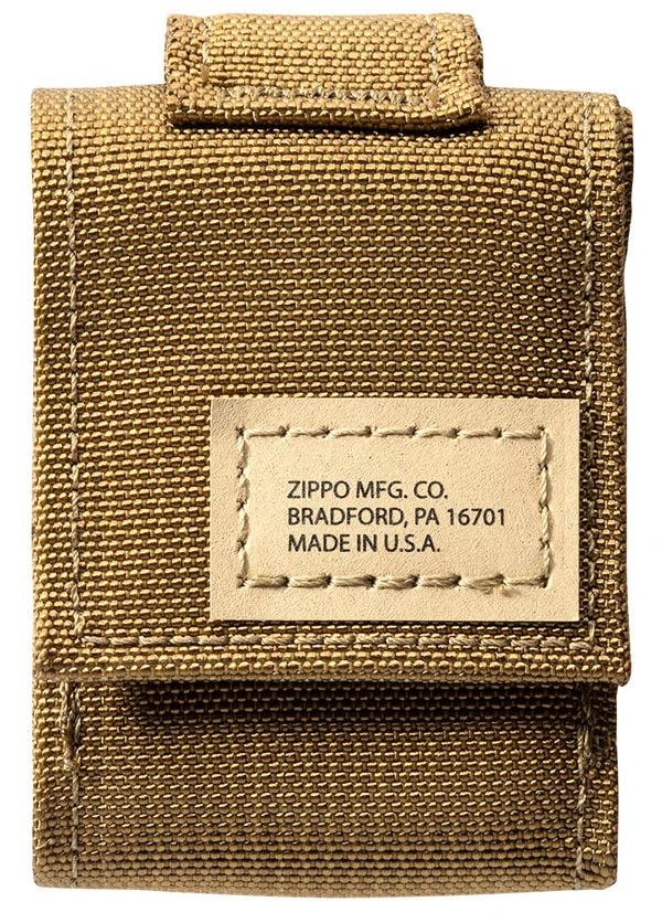 Tactical Pouch & Black Crackle® Zippo® Lighter Gift Set by Zippo
