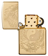 Tiger and Dragon Design Zippo® Lighter by Zippo