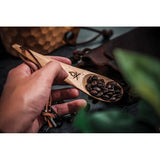 Uberleben Kanu Wood Spoon Handcrafted Camping Utensil For Outdoor Cooks BPA Free Hardwood 6 Inch by Uberleben