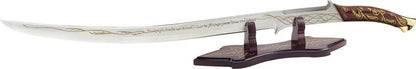 United Cutlery Hadhafang Sword UC1298 Elven Vine Motifs Authentic LOTR Replica For Collectors And Fans by United Cutlery