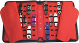 United Cutlery Knife Storage Case Large 14 Inch Holds 40 Knives With Red Felt Interior - Ideal for Collectors by United Cutlery
