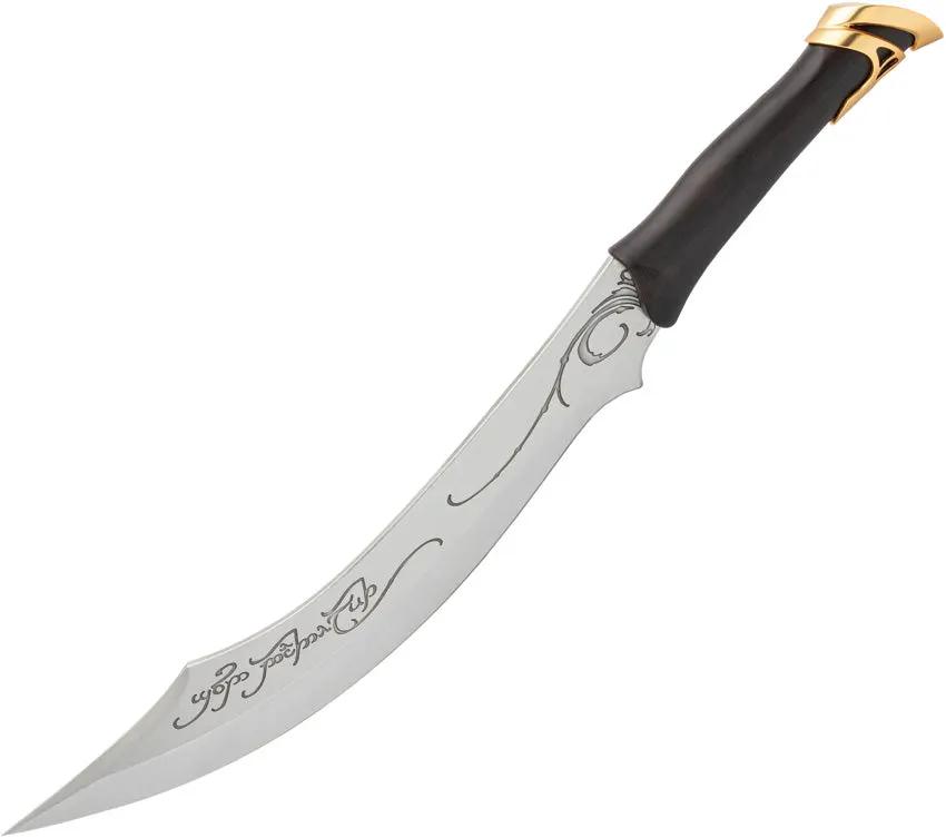United Cutlery Elven Knife Of Strider UC1371 - Authentic Lord Of The Rings Display Prop For Collectors by United Cutlery
