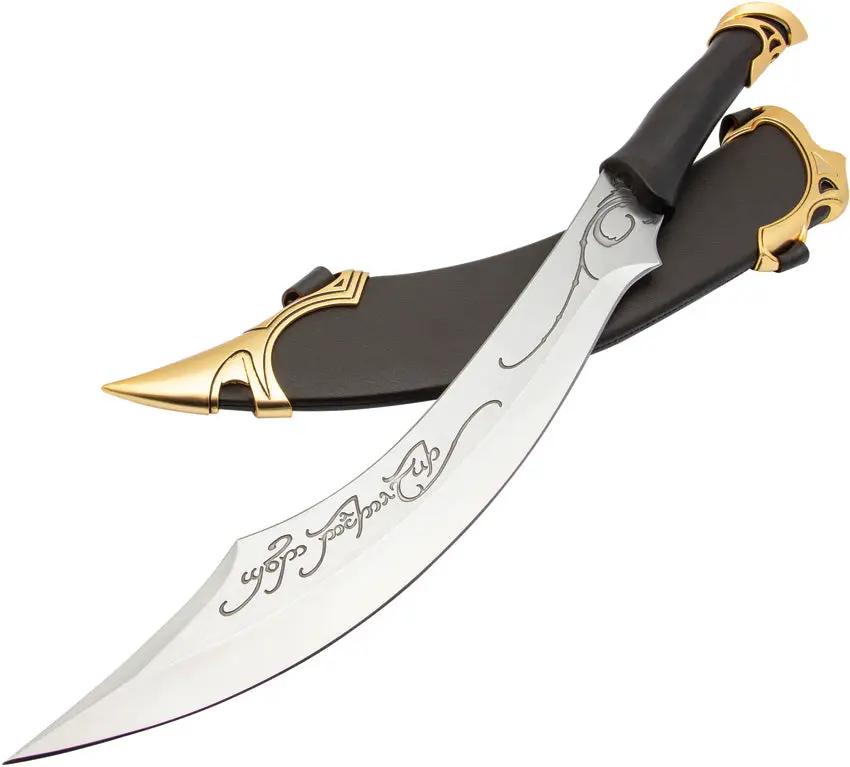 United Cutlery Elven Knife Of Strider UC1371 - Authentic Lord Of The Rings Display Prop For Collectors by United Cutlery