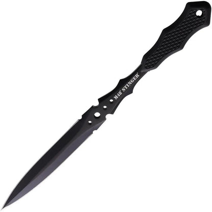 United Cutlery M48 Urban Stinger UC2937 Dagger Compact Black Double Edge With Belt Sheath by United Cutlery